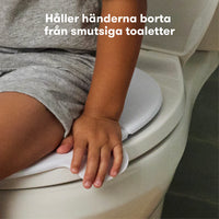 Fold-and-go Toalettsits