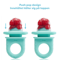 Push pop feeder