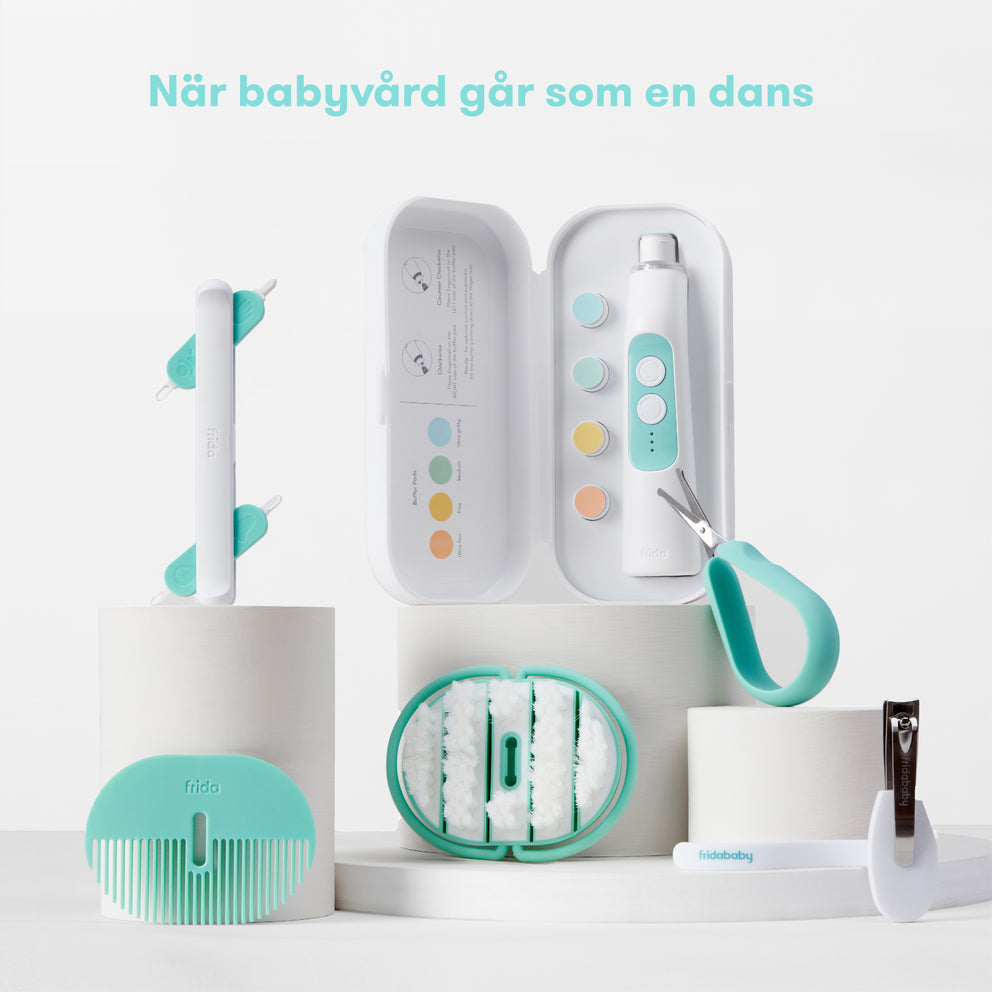 Huvudkramande hårborste + kam