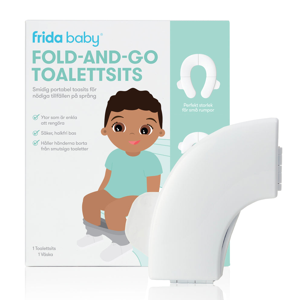 Fold-and-go Toalettsits