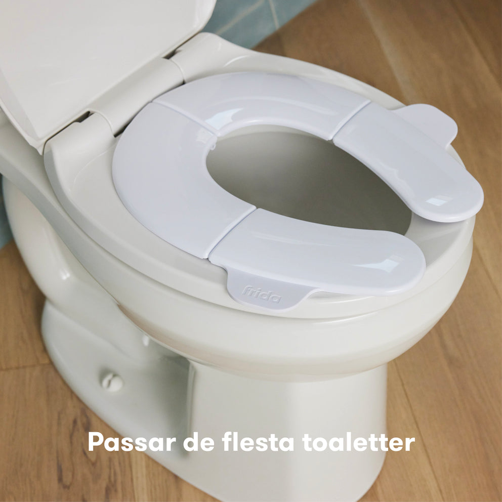 Fold-and-go Toalettsits